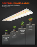 Newest Version Spider Farmer® SF300 33W LED Seedling Grow Light