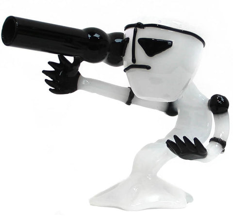 Urban Crew ''Bazooka Man'' Glass Pipe - Puff Puff Palace