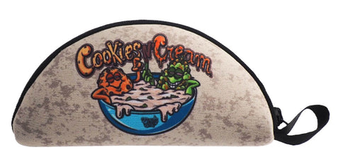 Best Buds Portable Rolling Tray with Zipper - Cookies 'N Cream