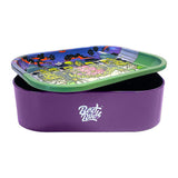 Best Buds Tin Stash Box & Rolling Tray - Wedding Cake - Puff Puff Palace