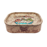 Best Buds Tin Stash Box & Rolling Tray - Cookies n Cream - Puff Puff Palace