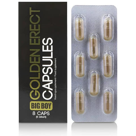 Big Boy ''Golden Erect'' Natural Erection Capsules