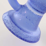 Black Leaf ''Egg'' Mini Dab Rig Blue