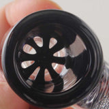 Black Leaf Herb Bowl With Integrated Screen Black