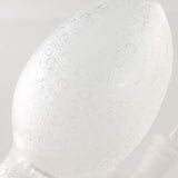 Black Leaf ''Egg'' Mini Dab Rig White