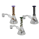 Black Leaf Oil Bong Dab Rig Camouflage