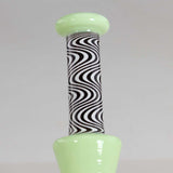 Black Leaf Oil Bong Dab Rig Light Green