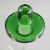 Black Leaf ''Toadstools'' Glass Bong Green