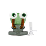 Black Sheep ''Green Snail'' Glass Mini Bong