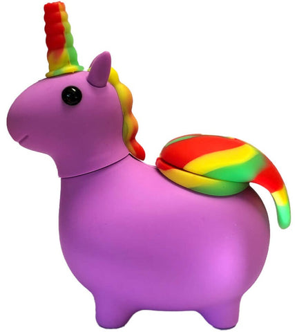 Black Sheep ''Rasta Unicorn'' Purple Pipe - Puff Puff Palace