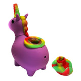 Black Sheep ''Rasta Unicorn'' Purple Pipe - Puff Puff Palace