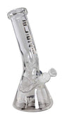 Blaze ''Fire/Ice'' Bong With Lighter Holder Clear
