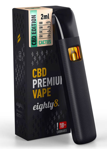 Eighty8 CBD Vape 45% - Cactus