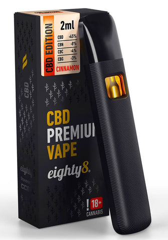 Eighty8 CBD Vape 45% - Cinnamon