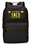 California SWED Smell Proof Backpack Black