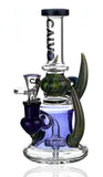 Calvo ''Black Horn'' Recycler Bong Blue/Black