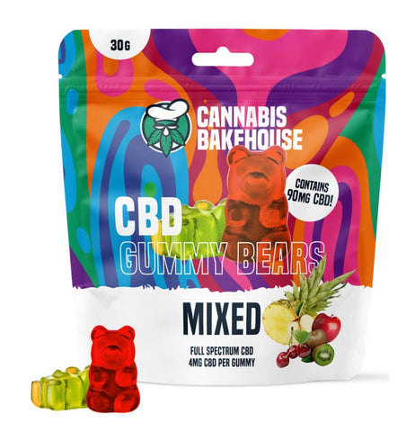 Cannabis Bakehouse CBD Gummies 90mg - Choose Your Flavour