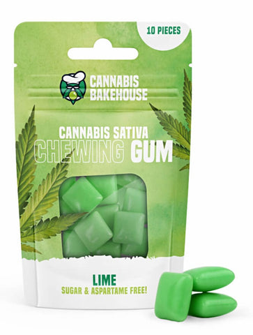 Cannabis Bakehouse Cannabis Sativa Chewing Gum Lime