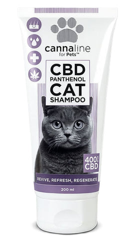 Cannaline Pets CBD Shampoo for Cats (400mg)