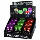 Champ High ''Skull'' Metal Grinder 42mm - Green/Black