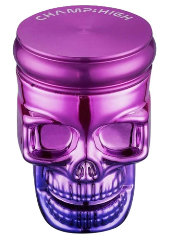 Champ High ''Skull'' Metal Grinder 42mm - Purple