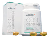 Cibdol Softgel Capsules 20% CBD 2000mg (60 capsules)