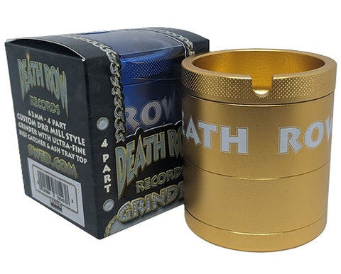 Death Row Records ''Ashtray Grinder'' 4-Parts 62mm - Yellow