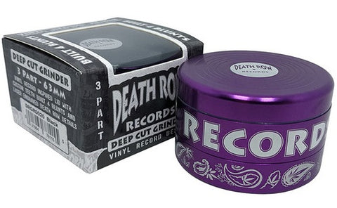 Death Row Records ''Deep Cut'' Grinder 3-Part 63mm - Purple