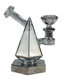 Death Row Records ''Diamond Series'' Glass Bong - Gem