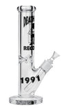 Death Row Records ''Legacy'' Straight Glass Bong - Medium