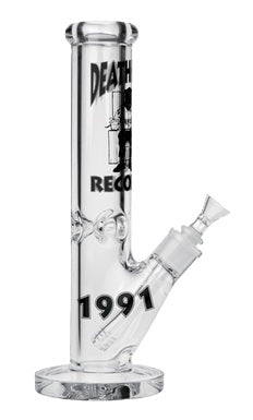Death Row Records ''Legacy'' Straight Glass Bong - Medium