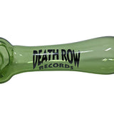 Death Row Records ''Skull'' Small Glass Smoking Pipe - Black