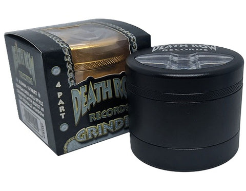 Death Row Records ''Window'' 4-Part Grinder 63mm - Black
