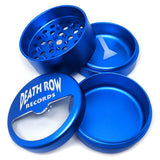 Death Row Records ''Window'' 4-Part Grinder 63mm - Blue