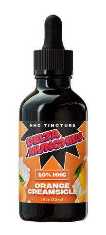Delta Munchies HHC Oil Drops - Orange Creamsicle (3000mg) - Puff Puff Palace
