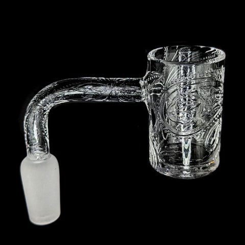 Dogg Lbs ''Paisley'' Engraved Quartz Banger 14mm
