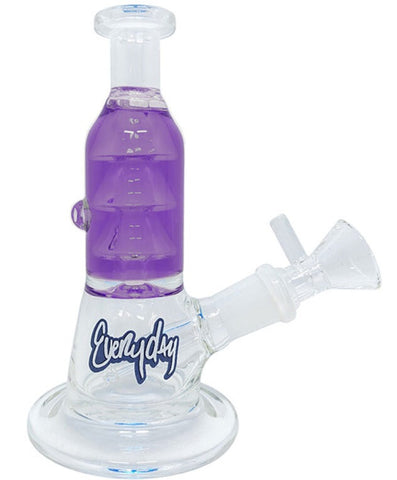 Dogg Lbs ''Everyday'' Glycerin Freeze Glass Bong - Purple