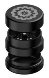 Flower Mill ''Next-Gen'' Metal Herb Grinder 52mm - Black