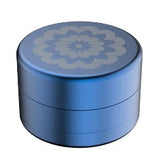 Flower Mill ''Next-Gen'' Metal Herb Grinder 52mm - Blue