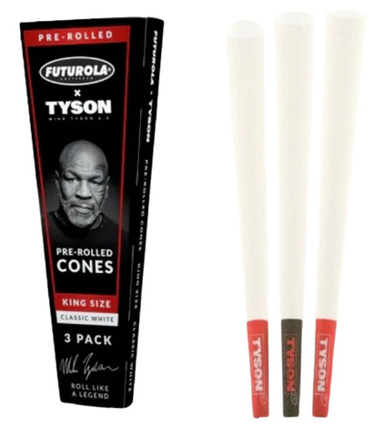 Tyson 2.0 x Futurola Pre-Rolled King Size Cone Pack