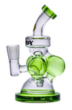 Goody Glass ''Atom'' Glass Mini Dab Rig Green