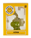 Goody Glass ''Atom'' Glass Mini Dab Rig Green