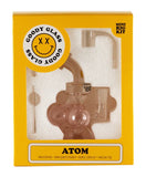 Goody Glass ''Atom'' Mini Glass Dab Rig Purple