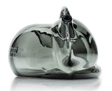 Hemper ''Alleycats'' Glass Smoking Pipe Grey