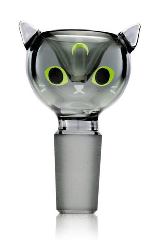 Hemper ''Black Cat'' Glass Bong Bowl 14mm Grey