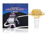 Hemper ''Planet'' Glass Bong Bowl 14mm Gold
