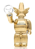 Hemper ''Weedbrick'' Glass Bong Gold