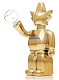 Hemper ''Weedbrick'' Glass Bong Gold