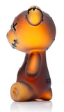 Hemper ''Scary Teddy Bear'' Glass Hand Pipe Amber