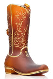 Hemper ''Cowboy Boot'' XL Western Style Bong Amber